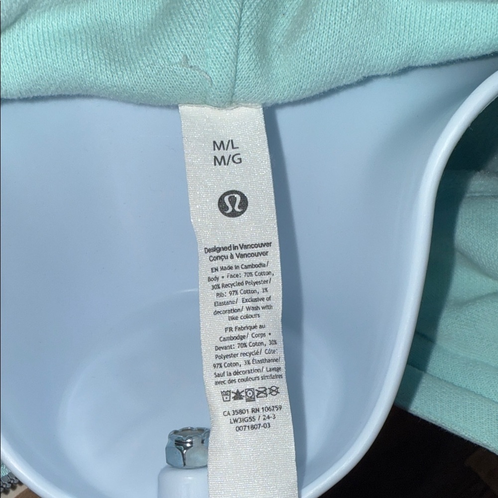 Lululemon Athletica Mint Bomber Jacket - Picture 2 of 6
